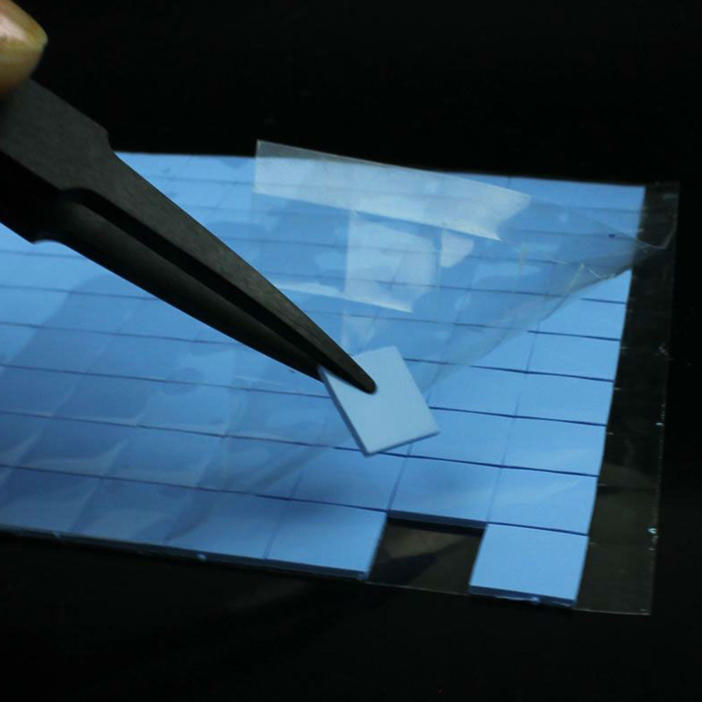 Laptop Computer Thermal Pad 10mm*10mm*1mm High Efficient Original Authentic GPU CPU Heatsink Cooling Conductive Silicone Pad