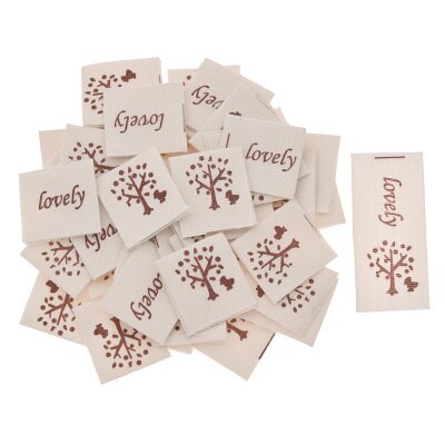 50 Pcs Brief Gedrukt Handgemaakte Naaien Doek Labe... – Vicedeal