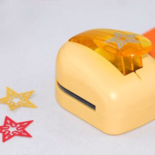 Super Large Size Shaper Punch Craft Scrapbooking star butterfly flower love heart Paper Puncher DIY tools 1pc: Silver