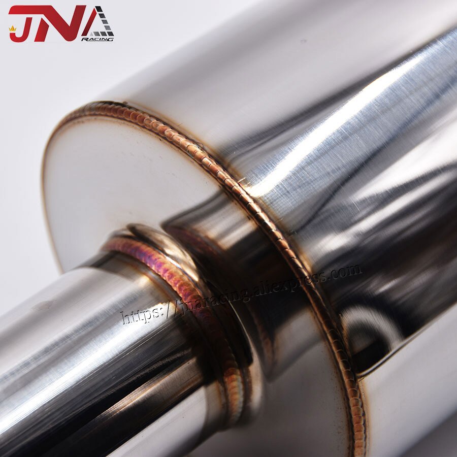 Universal- Auto Auspuff Spitze JDM Verbrannt blau Schalldämpfer Flucht Rennen Auto Auspuffrohr