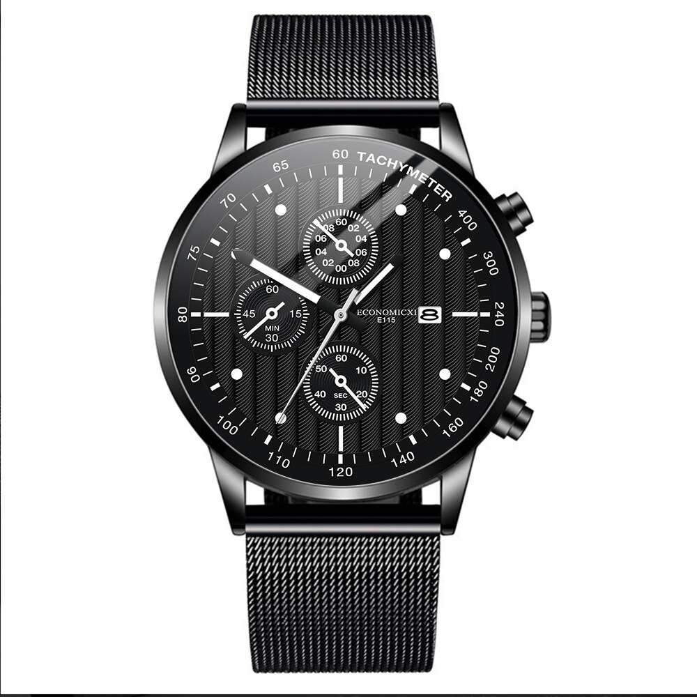 Minimalist Men's Watch Ultra Thin Watches Simple B... – Vicedeal