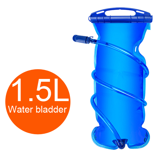 Sac à dos gilet d'hydratation avec réservoir d'eau sans BPA, 1l, 1,5 l, 2l, 3l: 1.5L