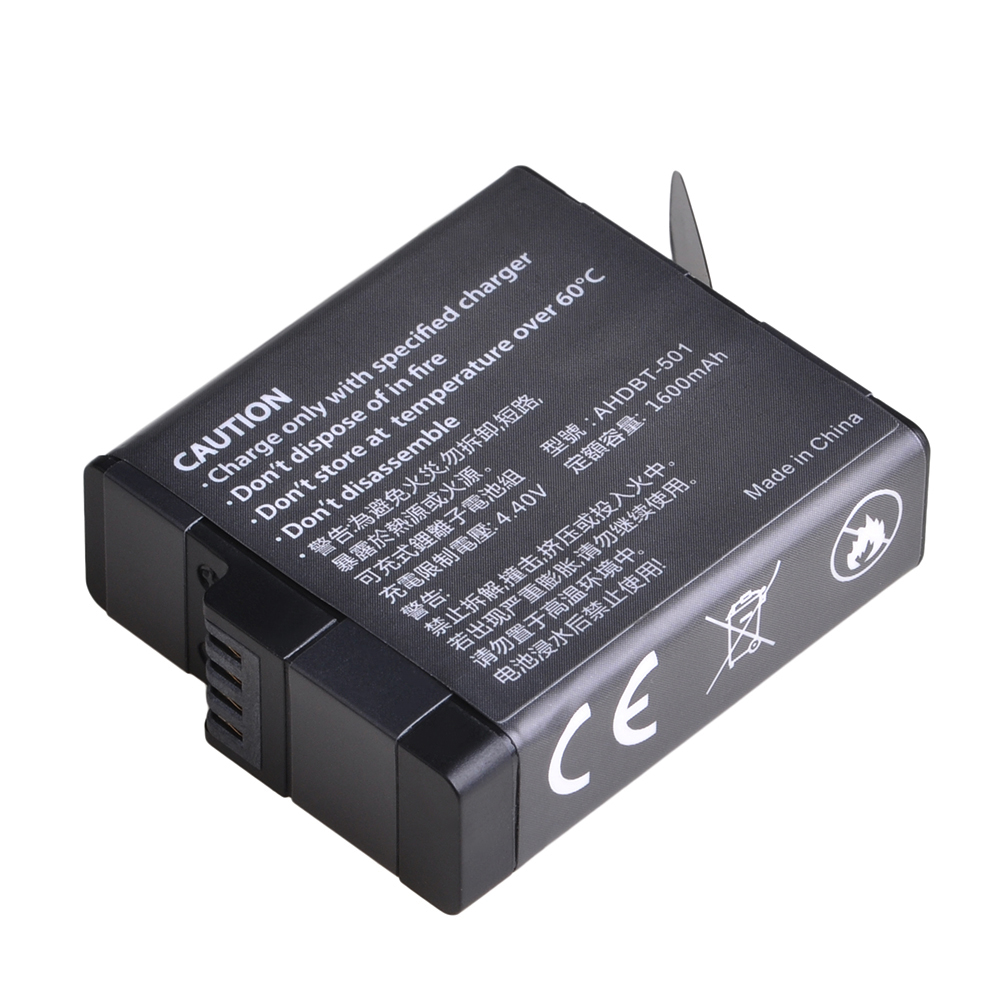 Powertrust Batterij Voor Gopro Hero 7 Hero 6 Hero 5 Zwart Batterijen En Triple Oplader Voor Gopro Hero7 Zwart Akku Actie Camera