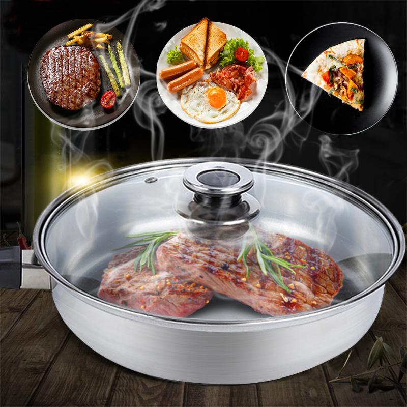 6Pcs Kookgerei Kit Rvs Koken Set Waterkoker Pan Pot Servies Non Stick Fry Steak Pan Inductie Kookplaat pot Hwc