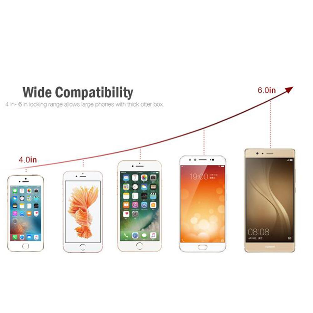 Universal Car Phone Holder Car Mount Navigation Grip Long Arm Windshield Car Cradle With Extra Dashboard Base Car Accessories