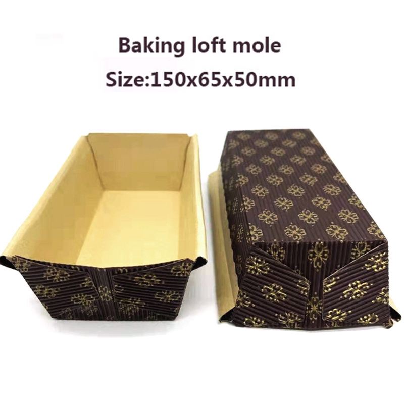einstellen mit 25 Einweg-Backformen für Mikrowelle, Kuchen, Papierlaib, Brotformen