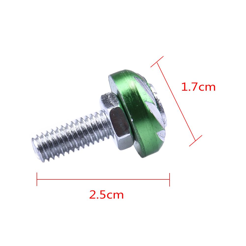 Auto Bout Univeral Aluminium 6mm Fasteners Washer Bumper Motor Concave Schroeven Washer Kentekenplaat Bouten Auto- styling