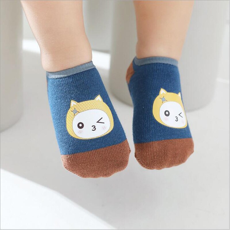 Baby Socks With Rubber Soles Infant Sock Newborn Spring Autumn Children Floor Socks Anti Slip Soft Sole Sock