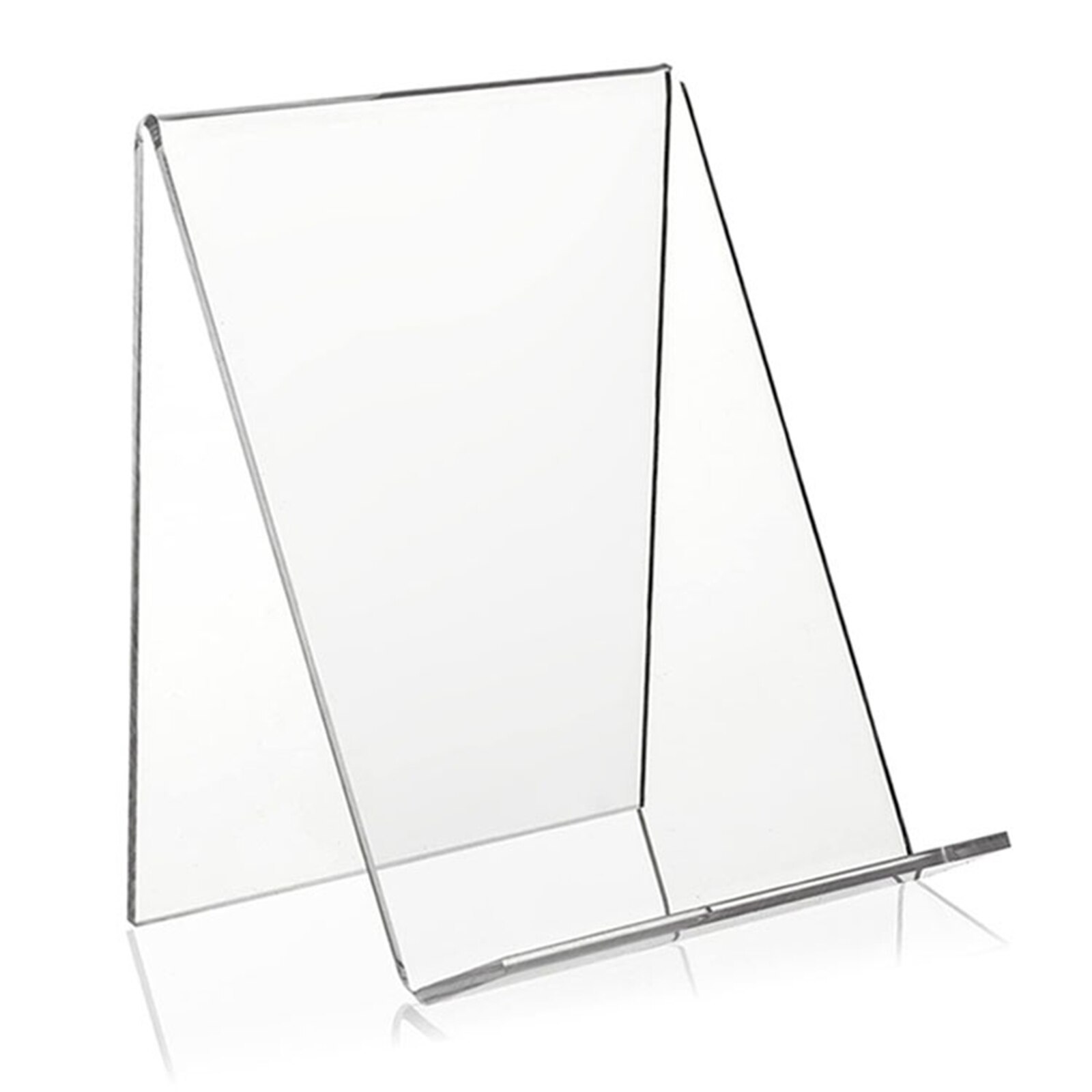 Acrylic Book Stand 5(pack) Clear Acrylic Display Easel, Clear Tablet Holder for Displaying Pictures,Books,Music Sheets,Notebooks