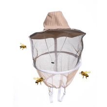 1 Uds camuflaje gorro de pesca al exterior mosquitera sombrero de apicultura insectos voladores prevención Cap sombrero de cubo abeja, insecto sombrero de malla