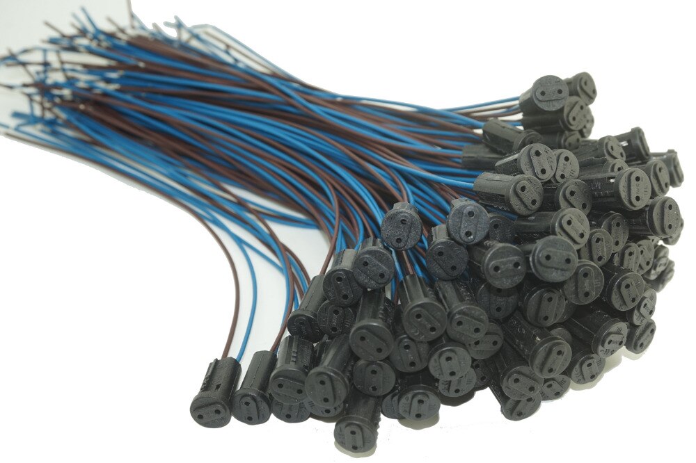 G4 Base Holder Adapter Kabel Halogeen Socket Connector F. Gloeilamp Led Fitting, Verlengsnoer Gloeilamp Socket Draad