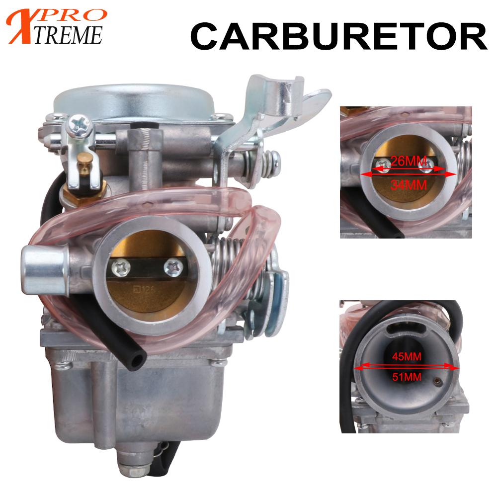 Motorcycle Carburetor Carb Carburador For SUZUKI GN125 GN 125 gn-125 125cc Scooter Motorbike Part 26MM