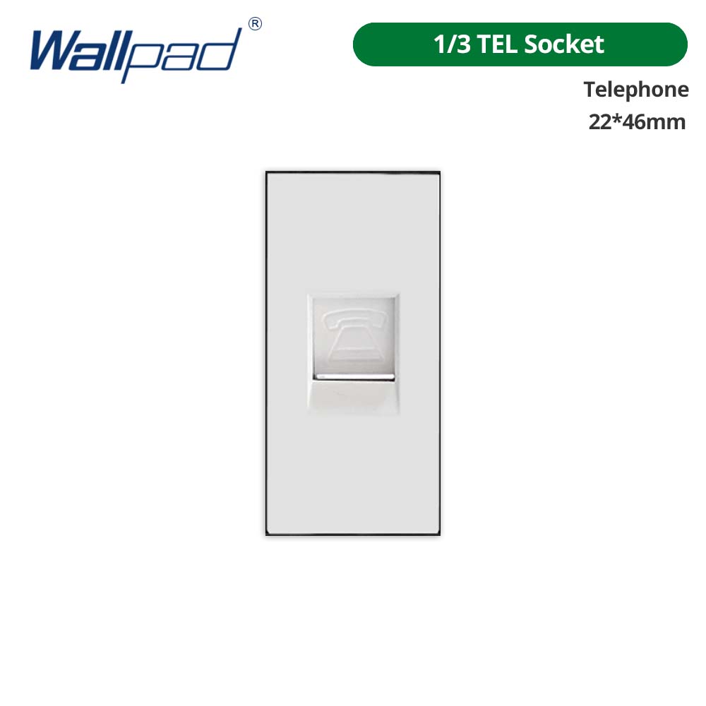 Wallpad DIY White Tempered Glass Panel Wall Light Switch EU UK Italian Brazil Socket Free Combination 118*75mm Module Frame Only: green