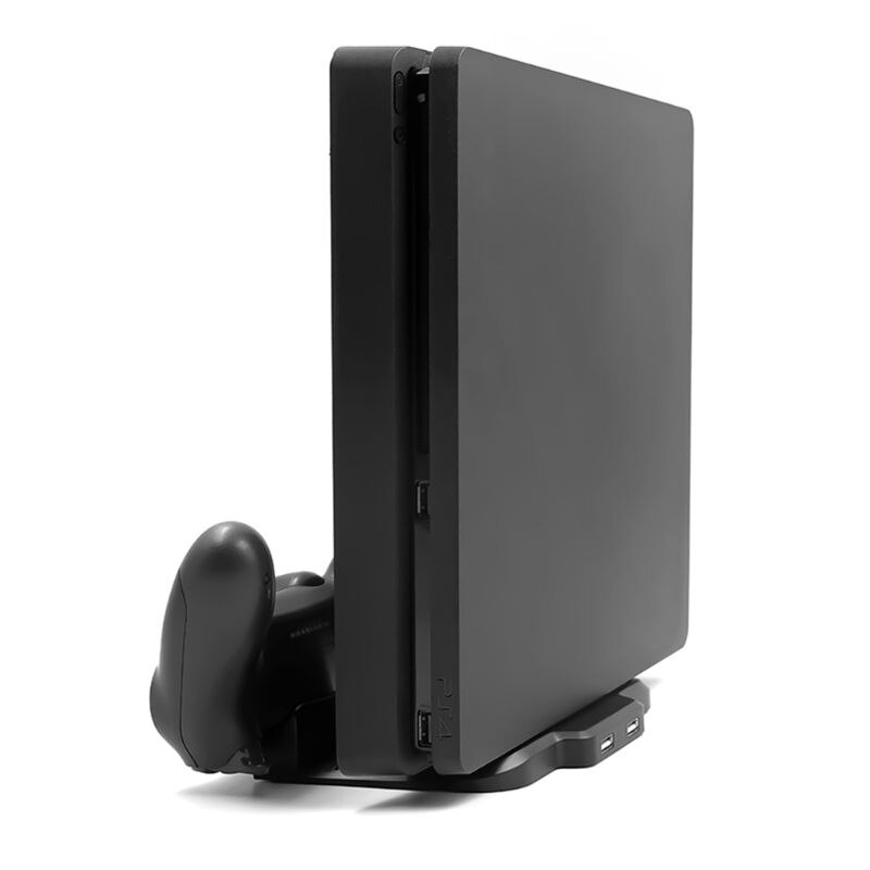 Upright Stand Charging Dock Station Stand Bracket for PS4/SLIM/PRO Game Host