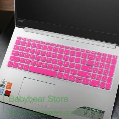 Funda protectora para teclado de portátil Lenovo Ideapad 3, 15, modelo 15ADA05, 15IML05, 15iil05, 15ARE05, 15,6 pulgadas: rose