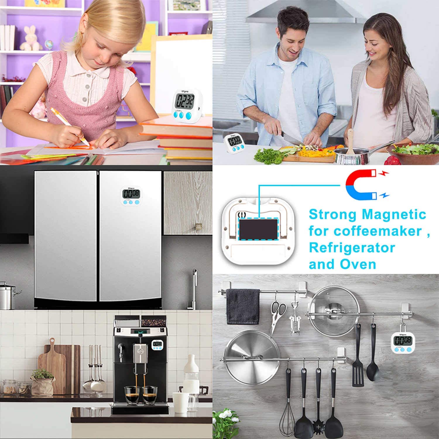 Rechargeable flat stainless steel kitchen scale 5kg baking scale kitchen electronic scale 10kg small table scale gram scale