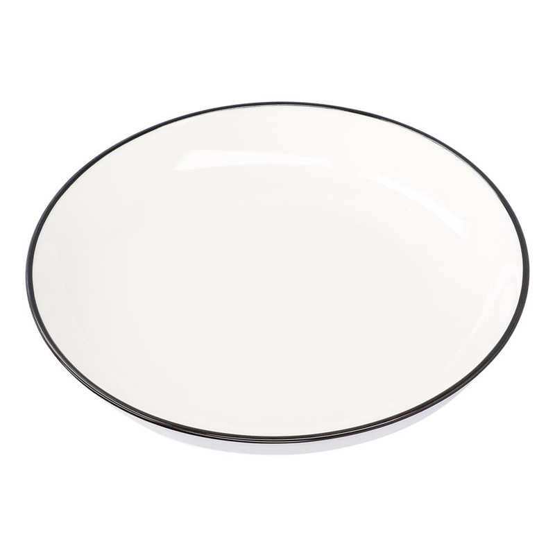 Kitchen Dinnerware Ceramic Dinner Plates 8 Inch for Steak