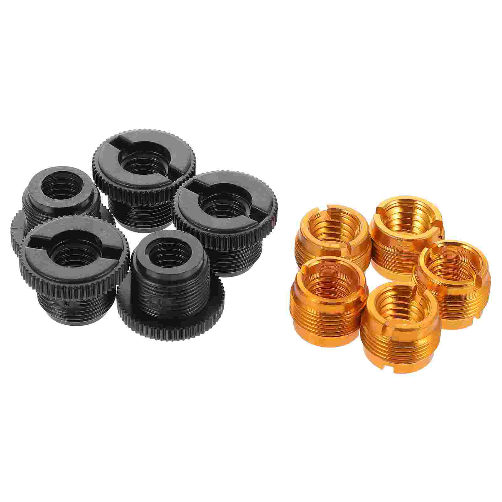 10 Stuks Adapter Mic Schroef Microfoon Cameraaccessoire Set Houder Vrouwelijke Boom Conversie Stand Adapters 8 Statief Draad