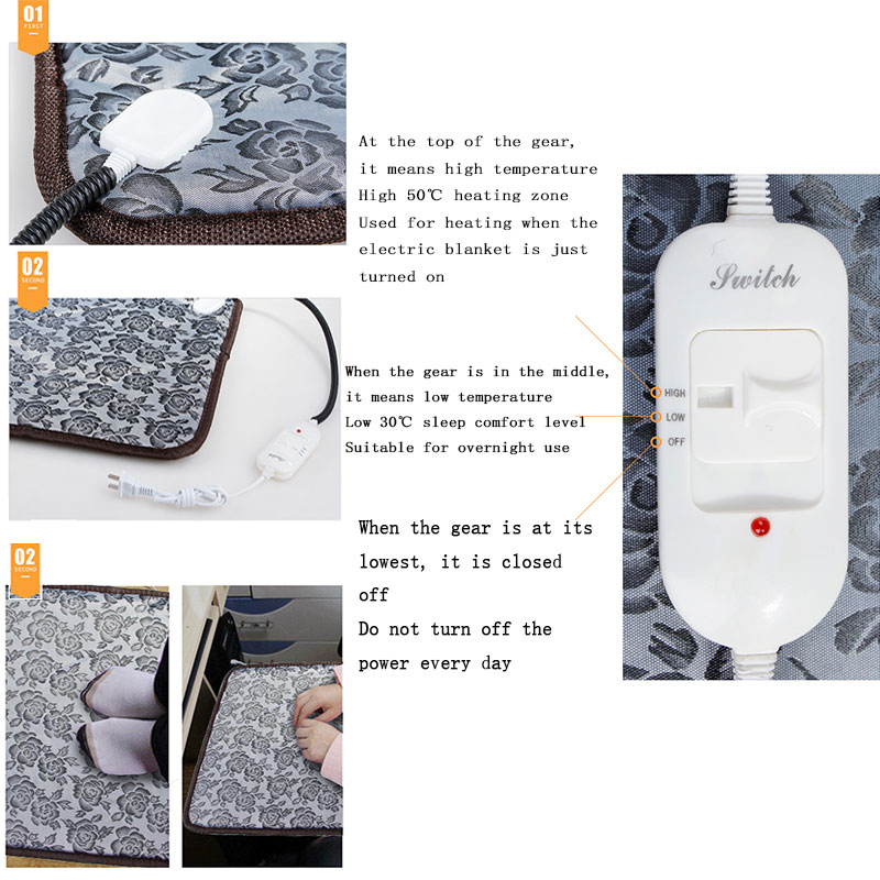 Manta eléctrica para mascotas, almohadilla térmica ajustable, impermeable, resistente a las mordeduras, ligera, segura, cálida, accesorios para perros y gatos