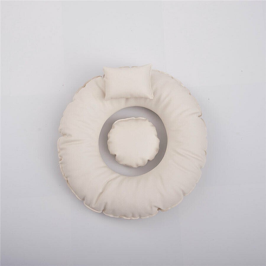3 st o-kudde nyfödda fotografi rekvisita beanbag kuddar spädbarn foto rekvisita för studio poserar boet kudde: O kudde 1 3 st uppsättning