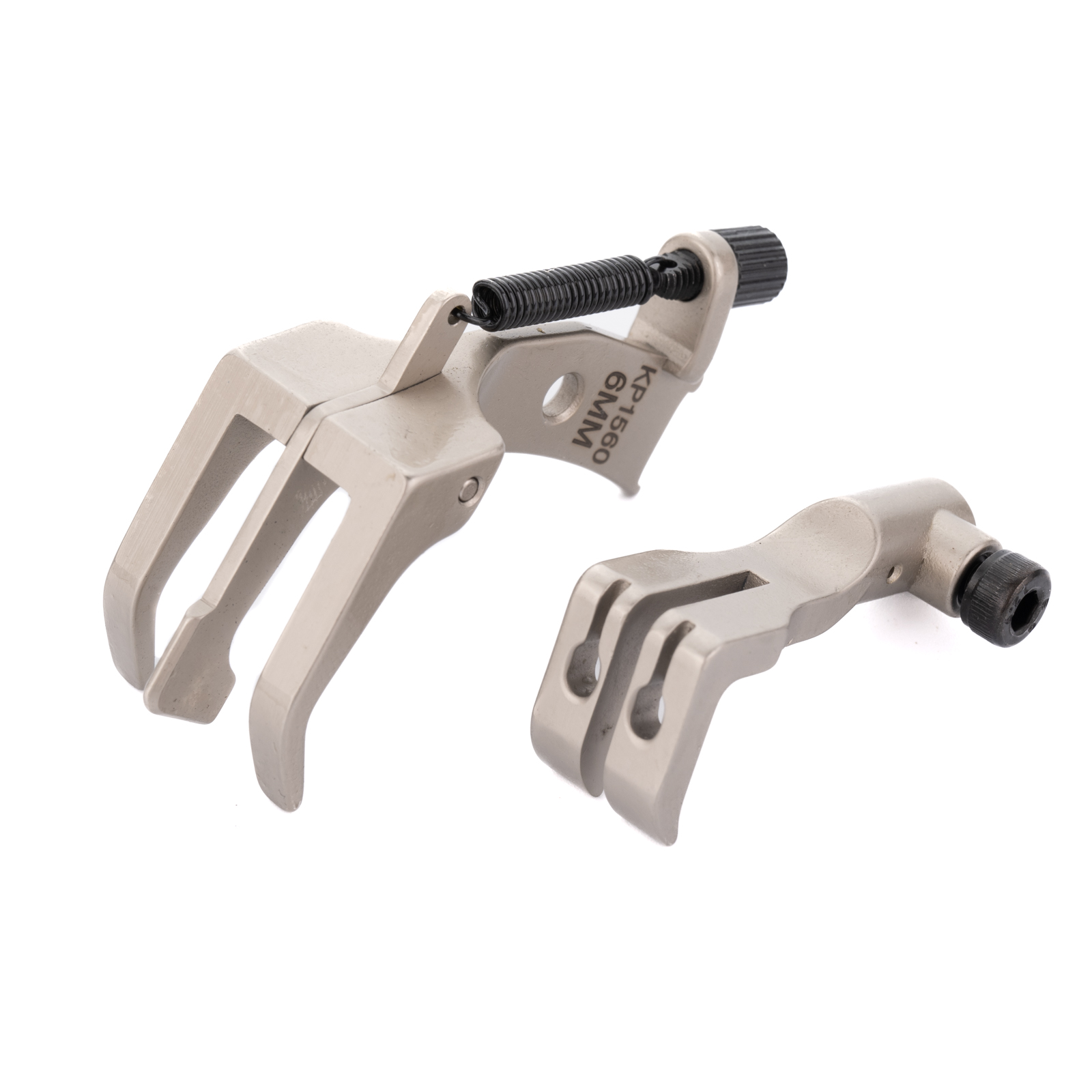 Kp1560 overdragerfod med centerføring, passer til dobbeltnålssymaskine, consew 369rb juki lu -1560 typisk  gc20606 20618/ 213-67958