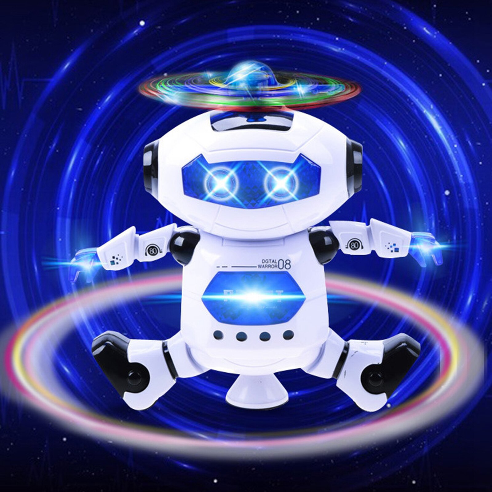 Robot Toys Sing Dance Robot for Boys Kids Toddler Robot 3-6 Year Old Age Xmas Birthday