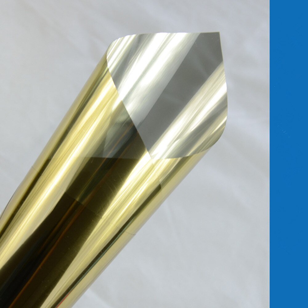 Sunice Gold Silver One Way Mirrored Reflective Window tint Film Privacy Glass Tint Sticker solar protective home building decor