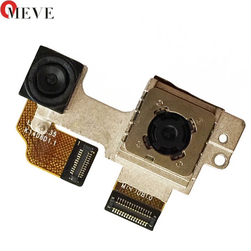 Originele Voor HTC Een M8 Vergadering Grote Terug Achter Hoofd Camera Module Lens Flex Kabel Metalen Beugel Connector Module Onderdelen