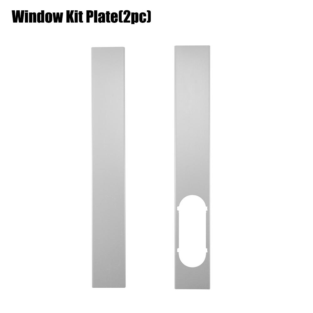 2Pcs Klimaanlage Fenster Adapter Oder 1PC 6 &quot;Tragbare Verstellbare Fenster Abdichtung Platte Fenster Schiebetüren Kit Board