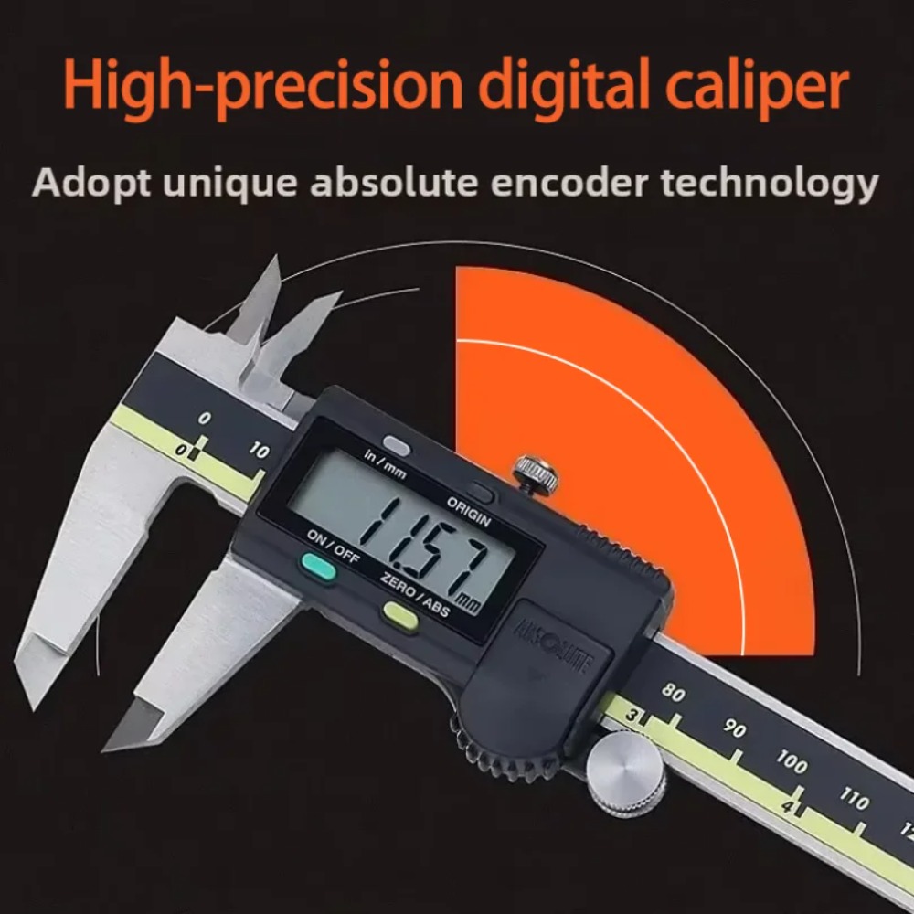 Mitutoyo 500-196-20 Digital Caliper LCD Vernier 150mm 6 Inch Stainless Steel Measuring Tools