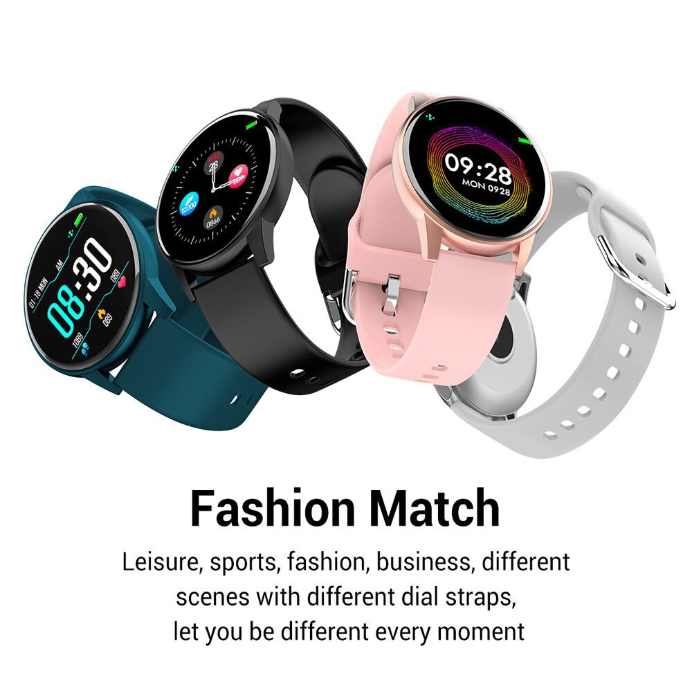 696 zl01 pulseira inteligente freqüência cardíaca pressão arterial saúde à prova dwaterproof água relógio inteligente bluetooth pulseira de fitness rastreador 10