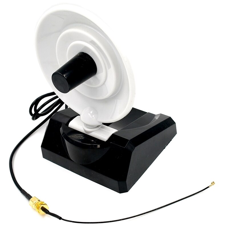 Antena direccional de FFYY-10Db para Esp07 Esp32 Wrover conector Ipex enrutador Wifi 2,4 Ghz domótica inteligente Diy impermeable