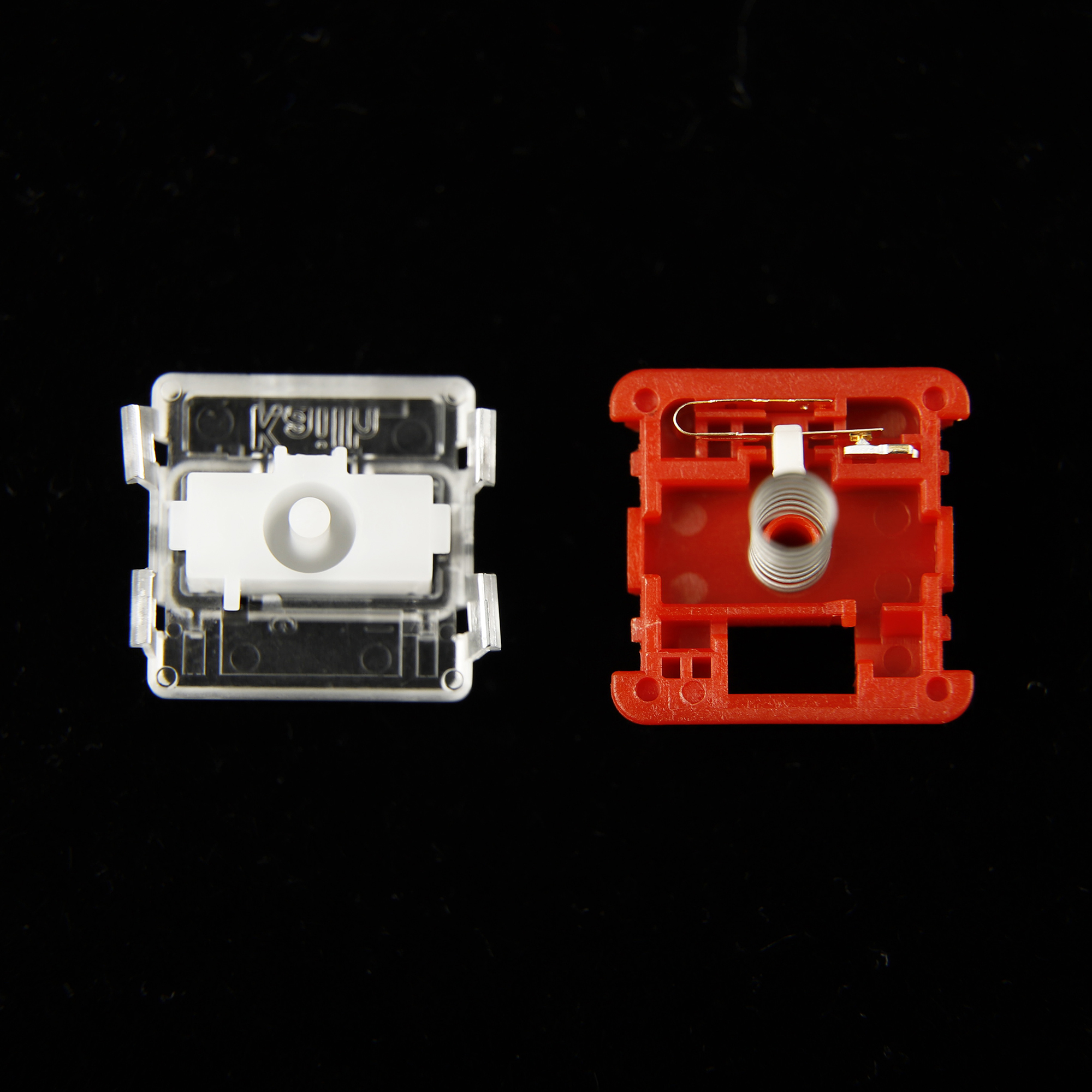 Kailh Low Profile Choc Switch 1350 Schokoladentastatur Red Pro Switch 35 g Linear für mechanische Low-Profile-Tastatur