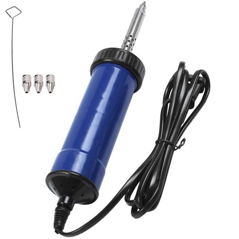 Desoldering Machine ADT03 Automatic Portable Electric Solder Tin Sucker Vacuum Soldering EU Plug: Default Title