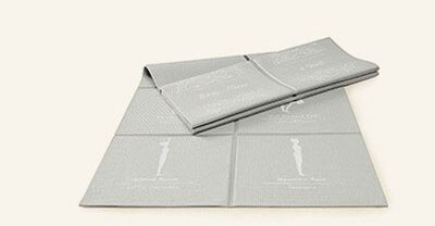 1730*610*6 millimetri pieghevole yoga mat con anti-slip tappeto per linea di posizionamento, adatto per i principianti ambiente ginnastica mat: Dark gray