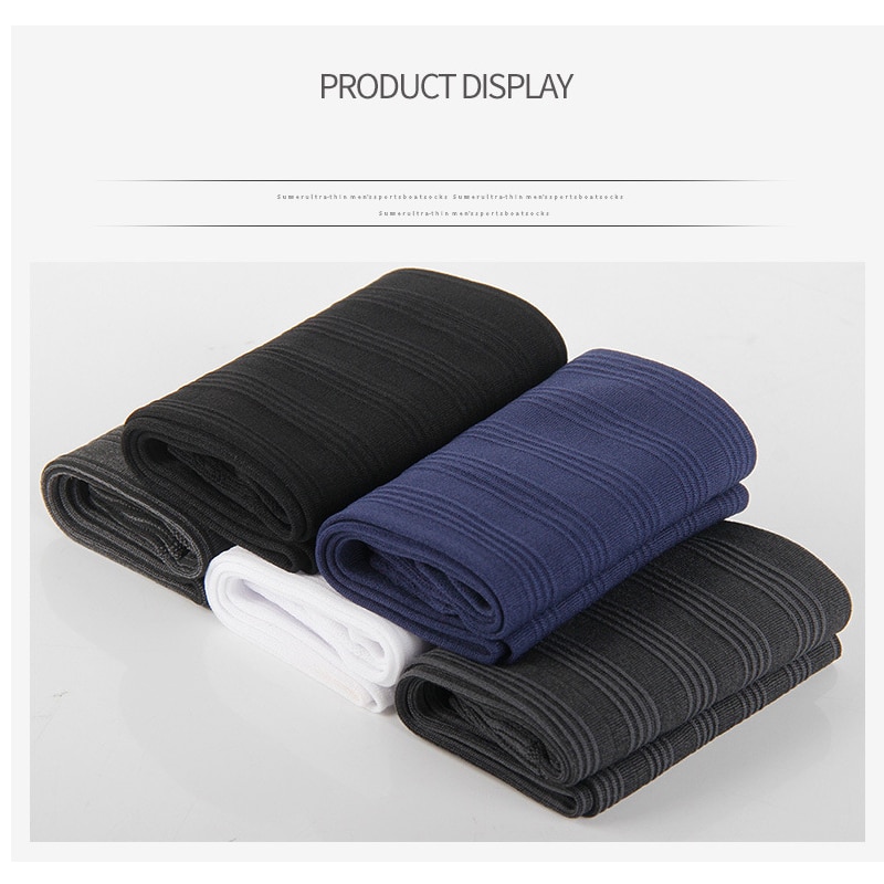 10 pairs/box xiaomi socks men's summer ultra-thin socks solid color Middle length stockings comfortable