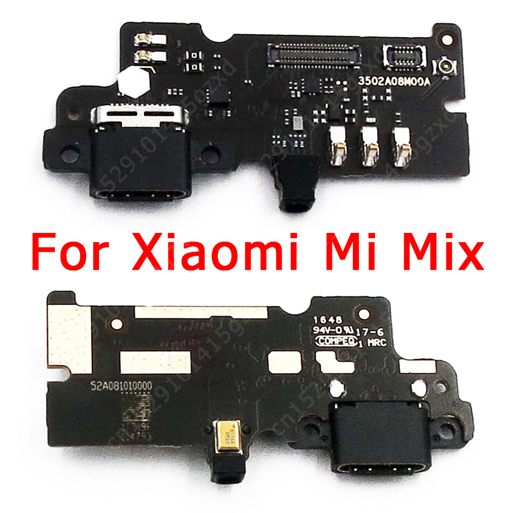 Charge Board For Xiaomi Mi Mix 3 2S 2 Mix3 Mix2S Mix2 Charging Port Dock Plate Ribbon Socket Usb Connector Spare Parts: Brown