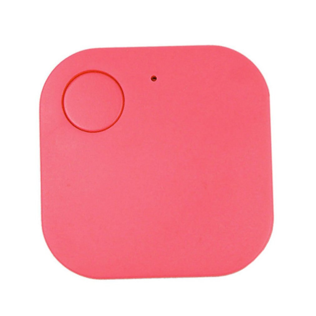 Quad-square draadloze anti-verloren apparaat tracker locator object-seeker tracker tweeweg alarm anti-verloren apparaat: Roze
