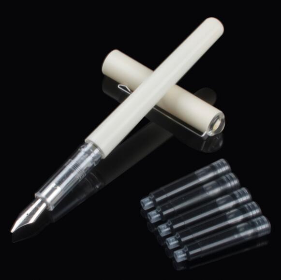 JINHAO 991 Black Transparent Matte Color Fine nib fountain pen Pens for Students of school stationery: 12