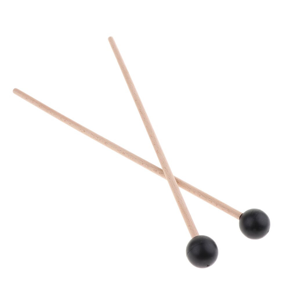 2pcs Percussion Mallets Sticks for Xylophone Vibraphone Marimba 360mm