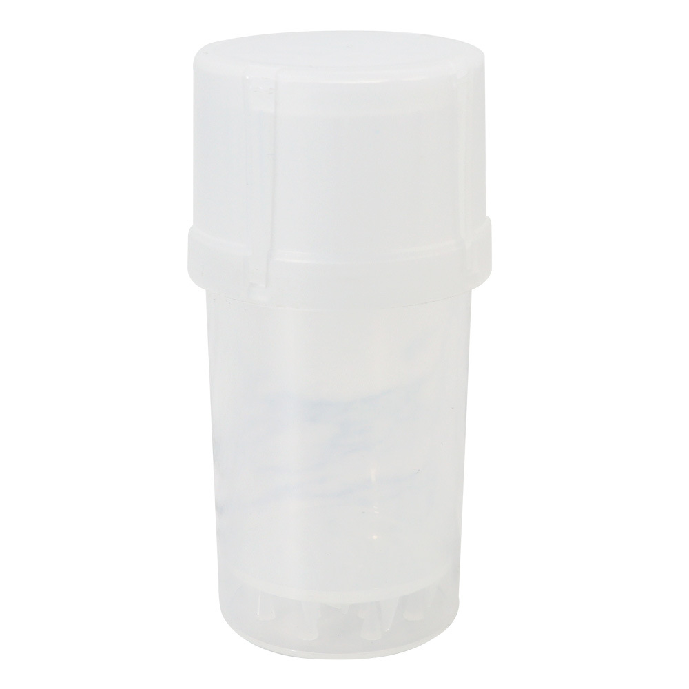 Förvaringsbehållare med inbyggd kvarn, lufttät, vatten- och lukttät: Vit