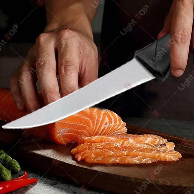 Cuchillo multifuncional de acero inoxidable para deshuesar filete, cuchillos de cocina profesionales, cuchillo para matar pescado, cuchillo para carne, cuchillo para fruta