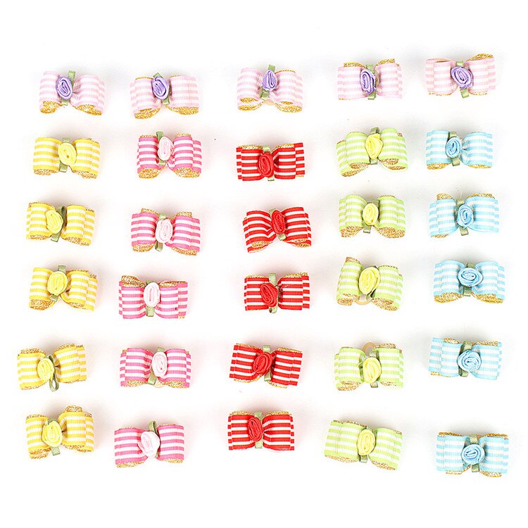 Perros pequeños, arcos accesorios para el pelo, Yorkshire terrier, productos de aseo para mascotas, lazos para el pelo, accesorios para perros