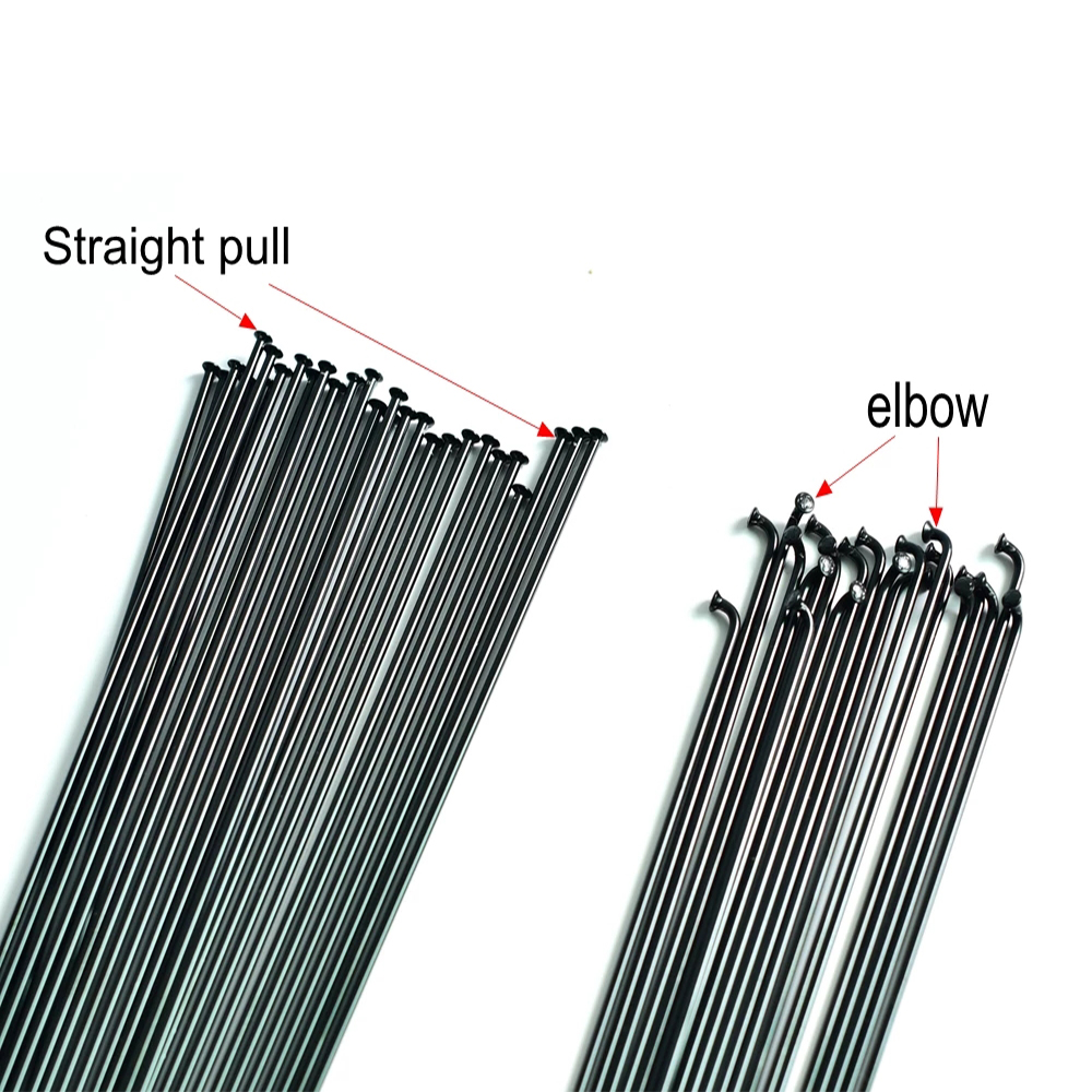 Rayons Cycles X AUTOHAUX 36 Set 12G Rayons De Vélo 189mm Rayons De Roue