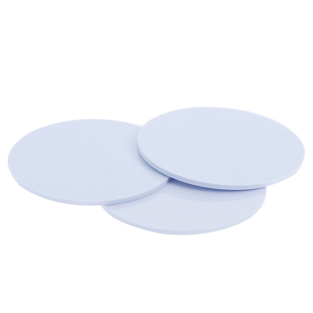 Puces NFC de forme ronde pour téléphone Portable, 13.56Mhz, étiquettes NFC Ntag215, cartes blanches, 10 pièces: Default Title