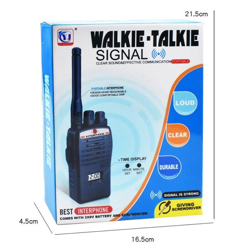 Smart Walkie-Talkie Draadloze Call Walkie-Talkie Ouder-kind Interactie Kinderen Speelhuis Walkie-Talkie Speelgoed met Batterij