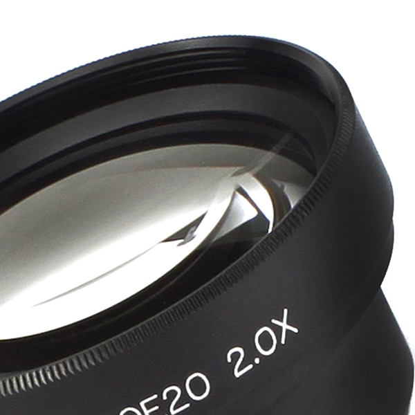 Pixco 30 Mm 2.0X Vergroting Tele Tele Converter Lens Pak Voor Camera Zwart