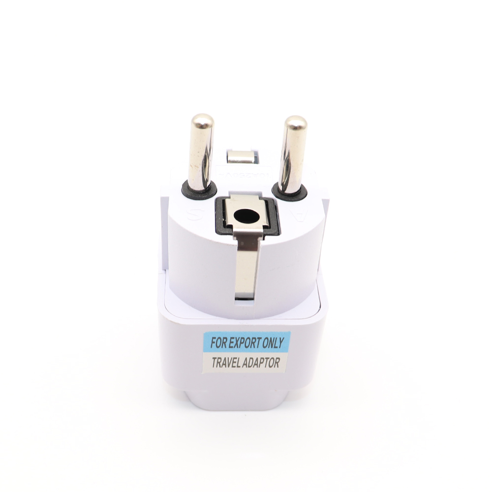 Universal UK US Plug to Germany Plug Power Adapter Converter Wall Plug Travel Power Plug Socket Converter for Germany 10A 250V: A
