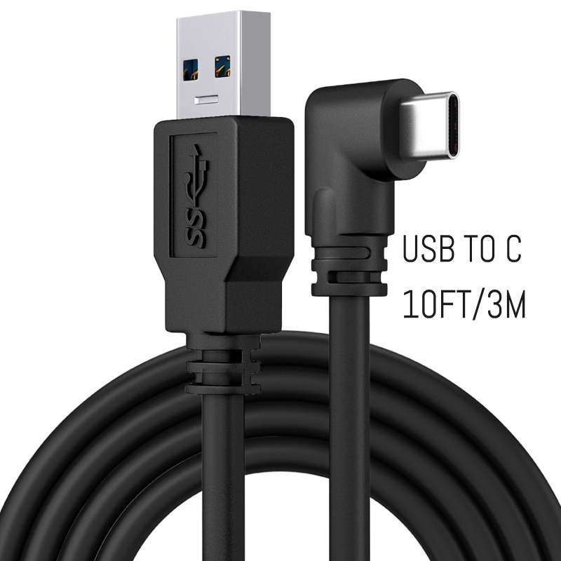 Voor Oculus Quest 2 Type- C Link Usb-C Stoom Vr Data Kabel 5M/16ft Transfer link Kabel Snel Opladen: E  3M USB-C