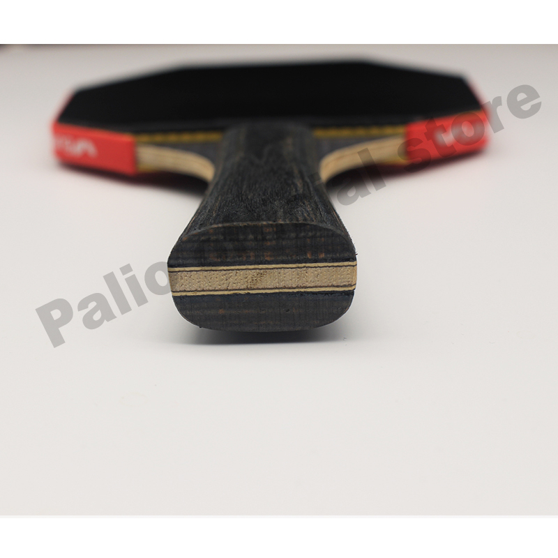 OEM finished racket Horizontal Grip Cybershape Shakehand Paddles Table Tennis Blade Offensive Curve Table Tennis Racket